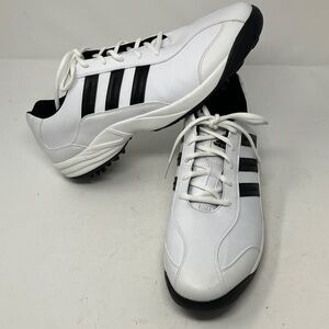 Adidas Golf Shoes Men White/Black Traxion Paragon EVN791003 Size 12